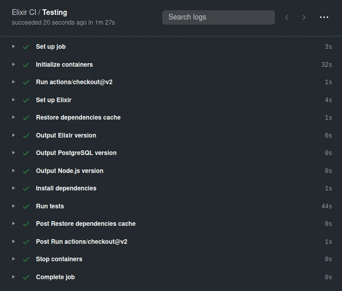 Tests pass