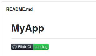 Workflow badge