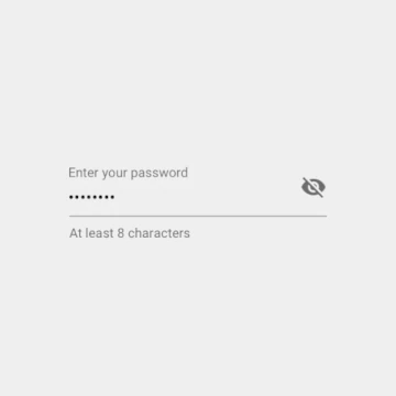 Hidden password